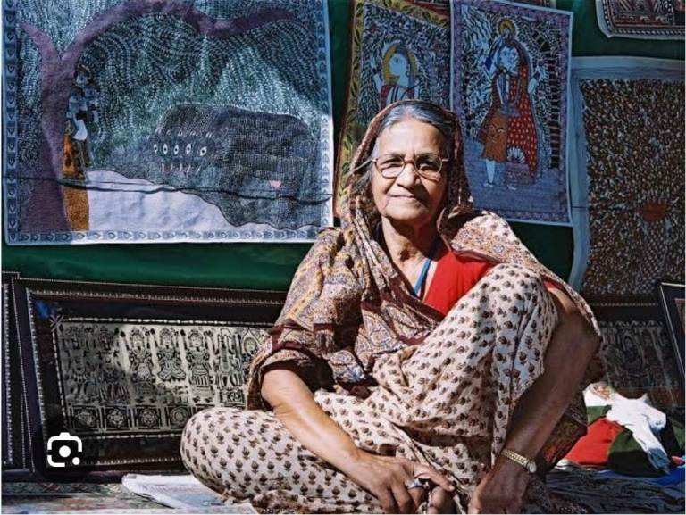 SHASHIKALA DEVI MITHILA PAINTING ARTIST